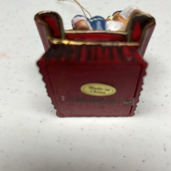 Wang’s International,Inc.1988 Napping Bear Christmas Ornament Vintage - Picture 3 of 7